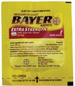 Bayer Aspirin Packet