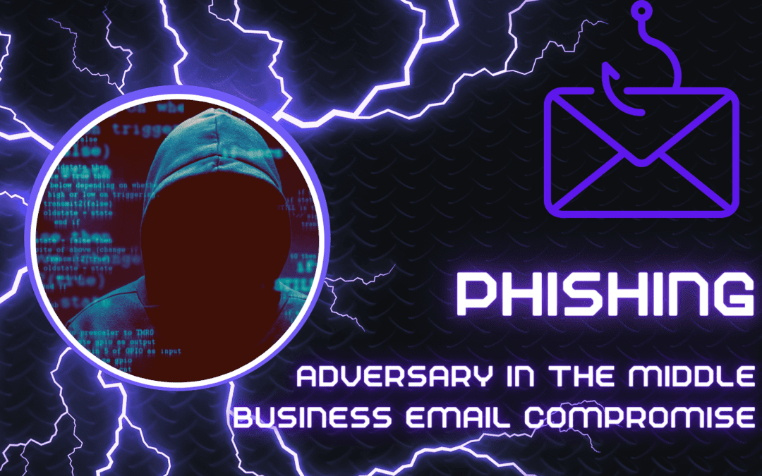 phishing, adversary in the middle, business email compromise